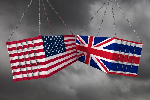 America And UK Cargo Blocks Flags Istock 2208061522 Alexsl