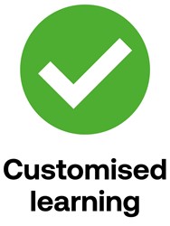 we offer customised learning